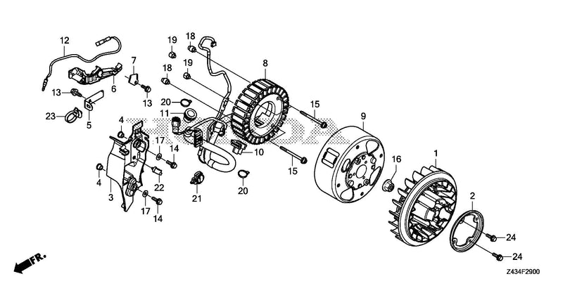 GENERATOR@COOLING FAN