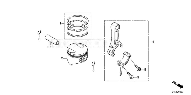 PISTON@CONNECTING ROD