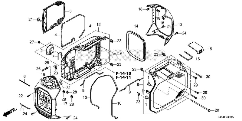FRONT PANEL@SIDE PANEL   @REAR COVER