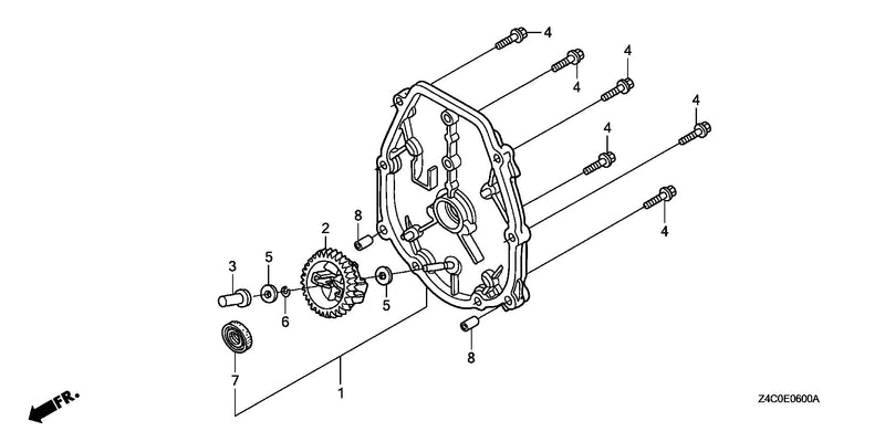 CRANKCASE SIDE COVER