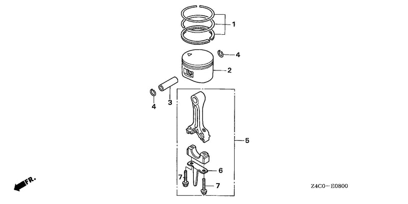 PISTON@CONNECTING ROD
