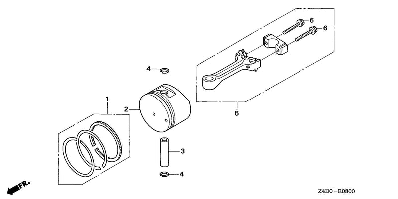 PISTON@CONNECTING ROD
