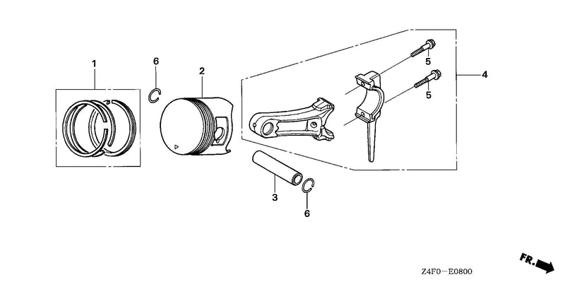PISTON@CONNECTING ROD