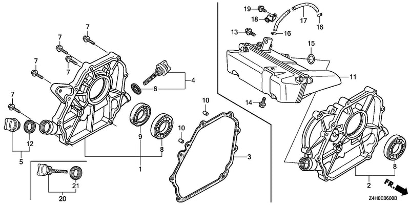 CRANKCASE COVER