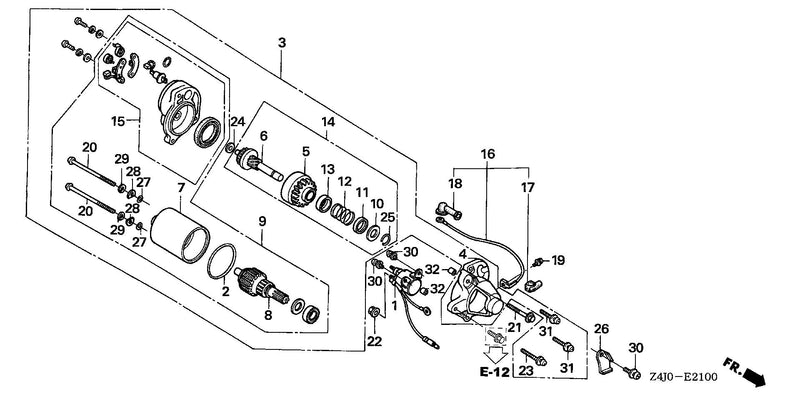 STARTER MOTOR