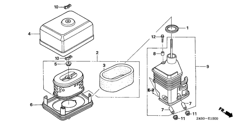 AIR CLEANER (DUAL)