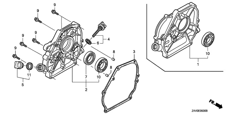 CRANKCASE COVER