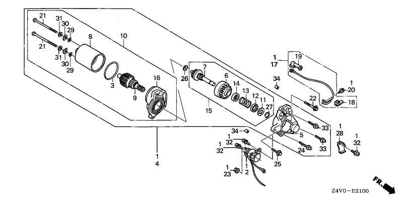 STARTER MOTOR