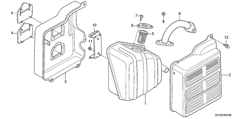 OTHER PARTS (4) (MUFFLER)