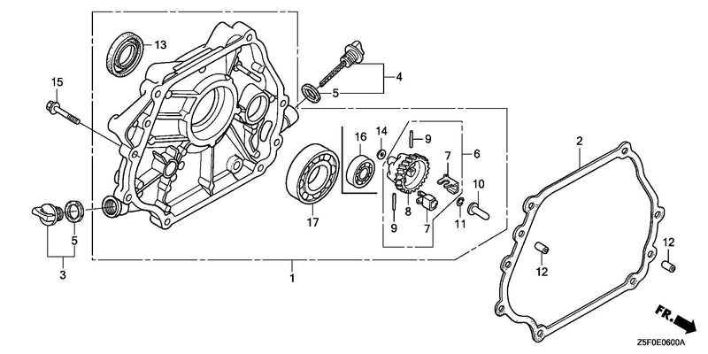 CRANKCASE COVER (1)