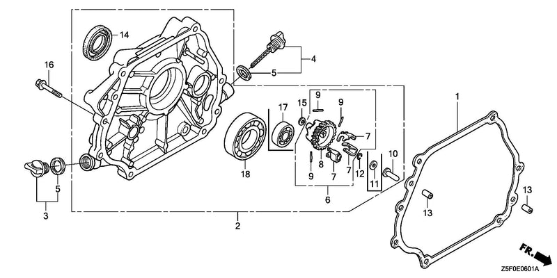 CRANKCASE COVER (2)