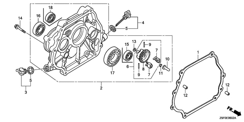 CRANKCASE COVER (3)