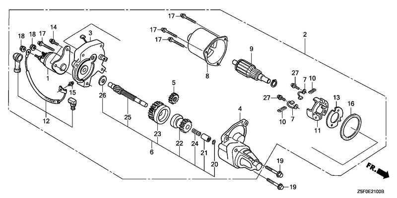 STARTER MOTOR