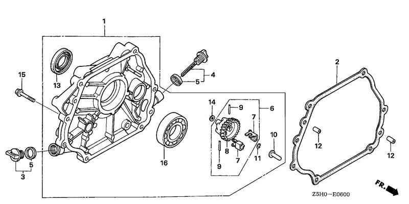CRANKCASE COVER (1)