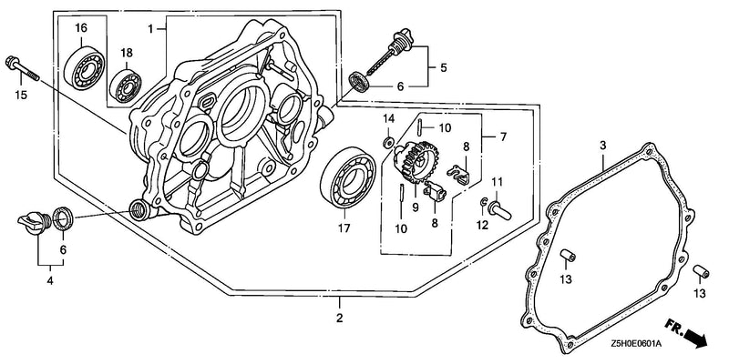 CRANKCASE COVER (2)