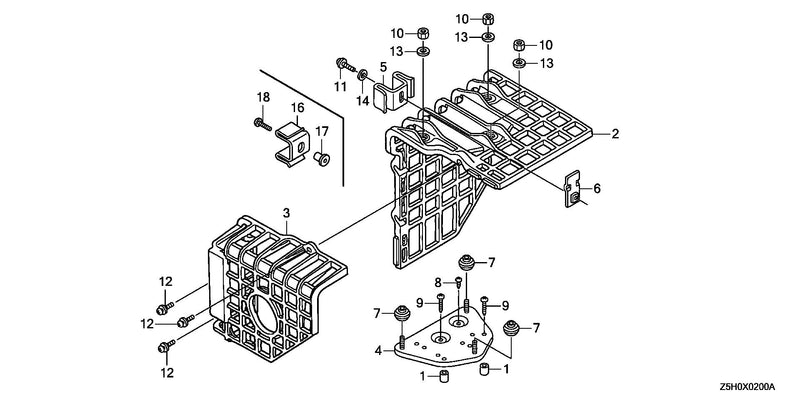 MUFFLER COVER