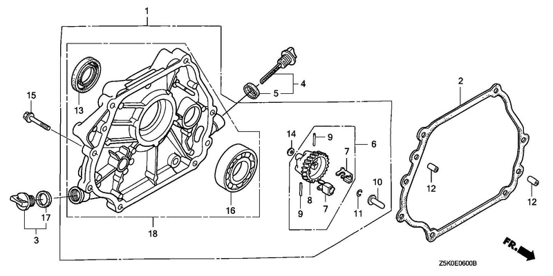 CRANKCASE COVER (1)