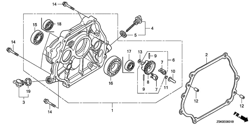 CRANKCASE COVER (2)