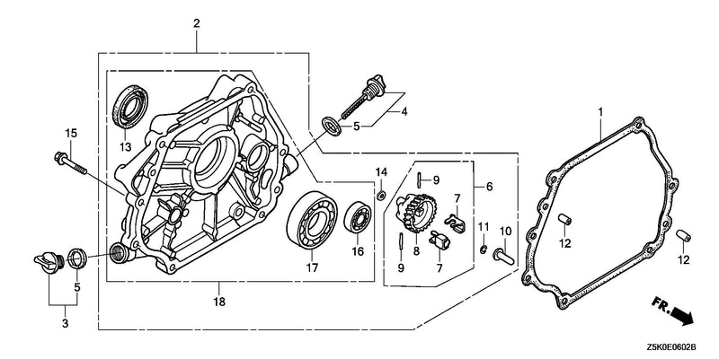 CRANKCASE COVER (3)