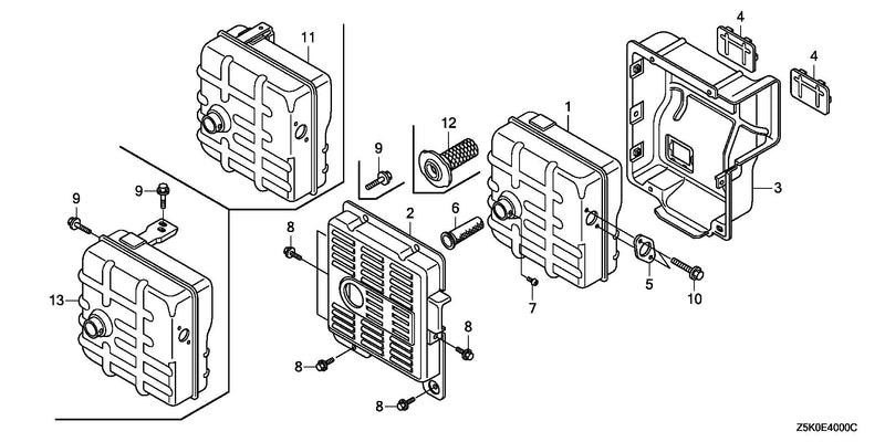 OTHER PARTS (MUFFLER) (1)