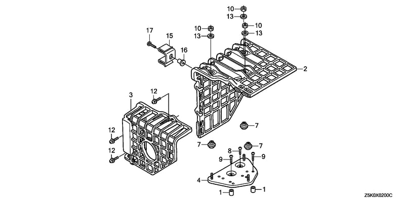 MUFFLER COVER