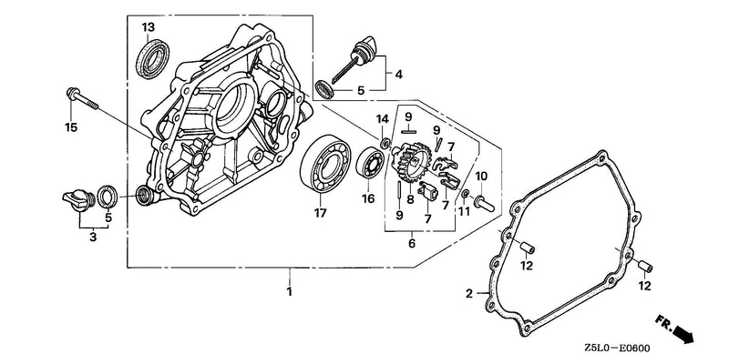 CRANKCASE COVER (1)