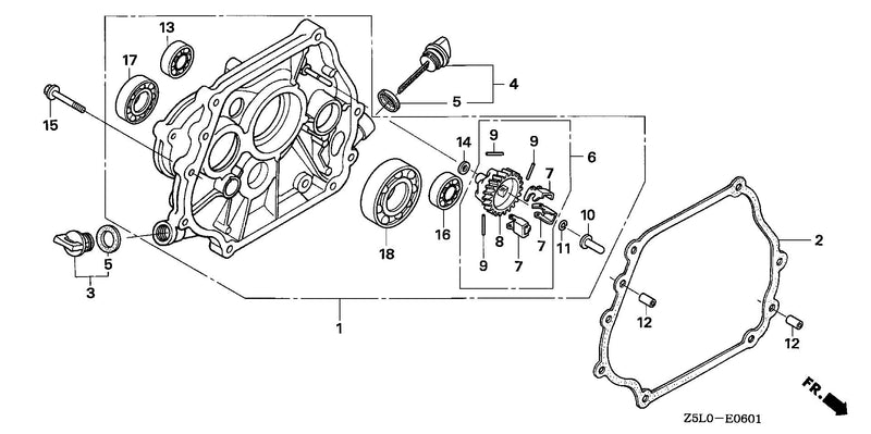 CRANKCASE COVER (2)