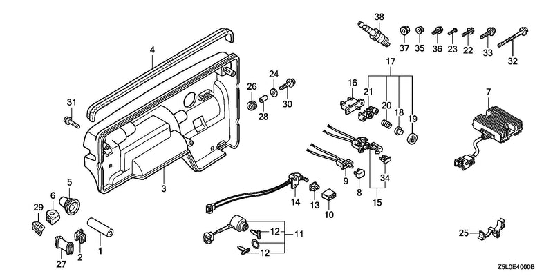 OTHER PARTS (CONTROL BOX) (COMBINATION SWITCH)