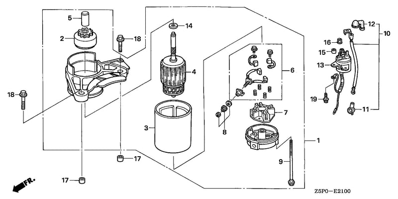 STARTER MOTOR
