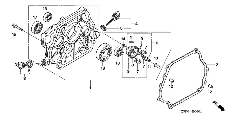 CRANKCASE COVER (2)