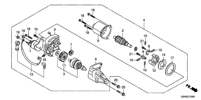 STARTER MOTOR