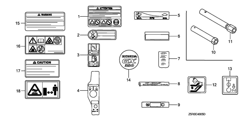 OTHER PARTS (LABEL/TOOL)