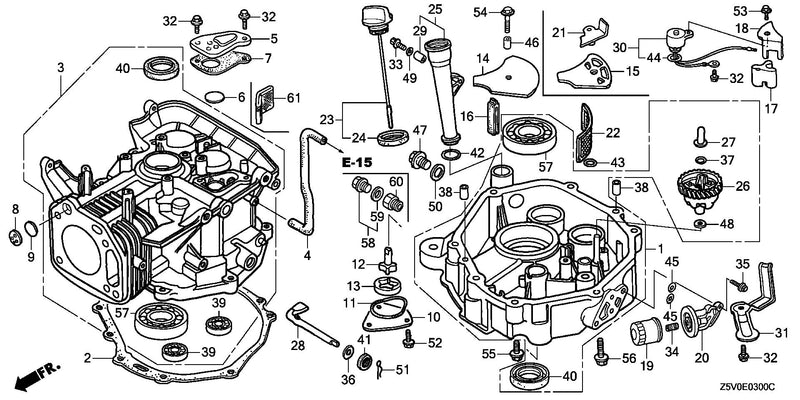 CYLINDER BARREL@OIL PAN