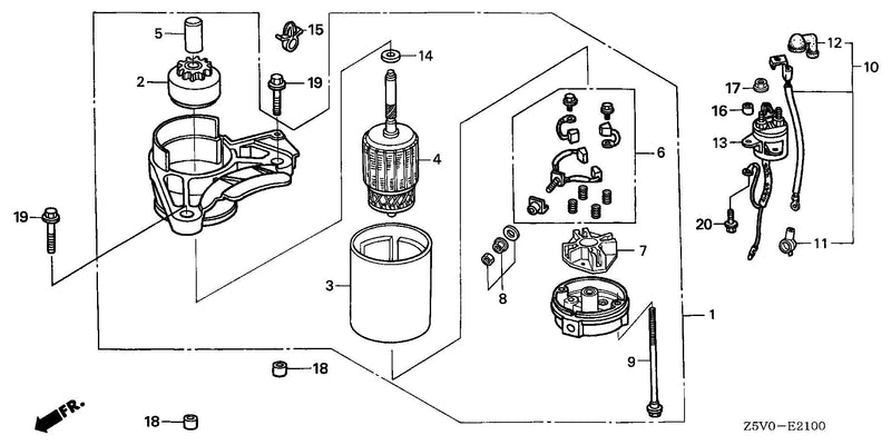 STARTER MOTOR