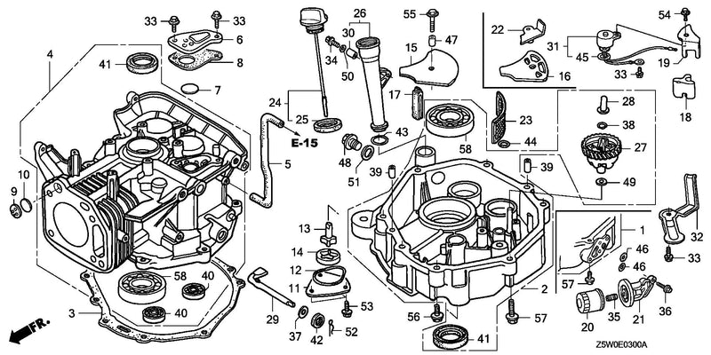 CYLINDER@OIL PAN