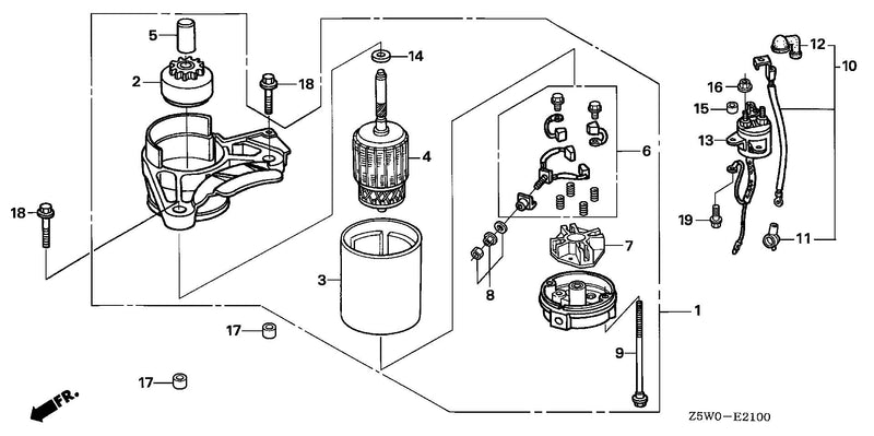 STARTER MOTOR