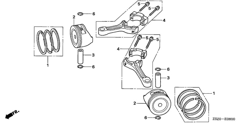 PISTON@CONNECTING ROD
