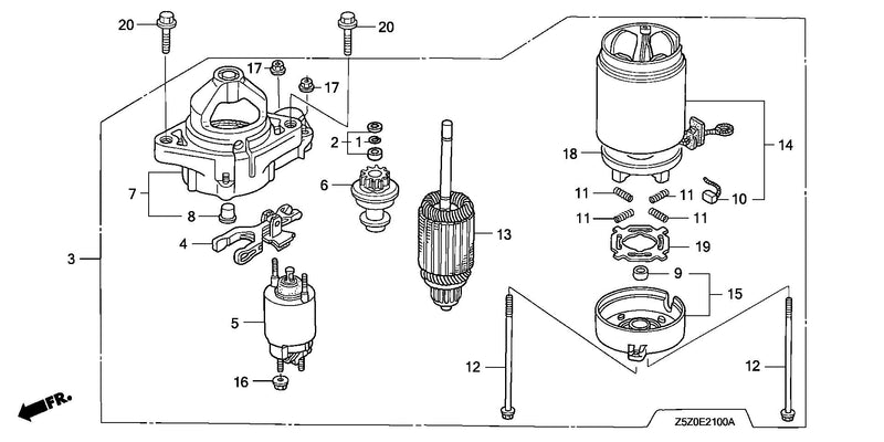 STARTER MOTOR