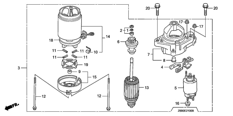 STARTER MOTOR