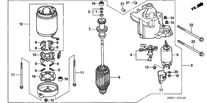 STARTER MOTOR