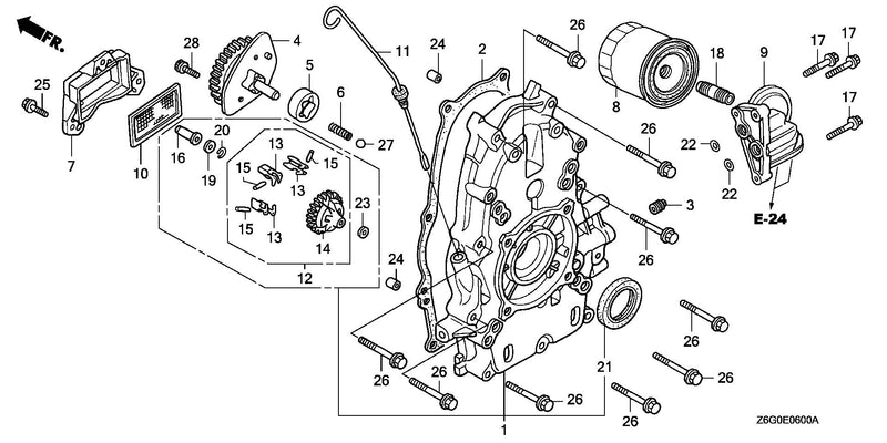 CRANKCASE COVER