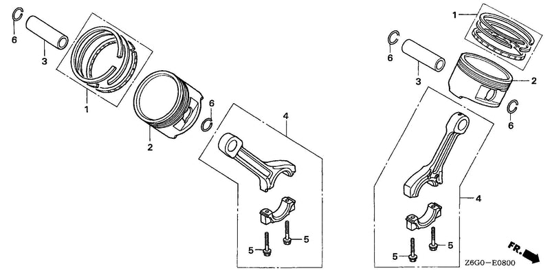 PISTON@CONNECTING ROD