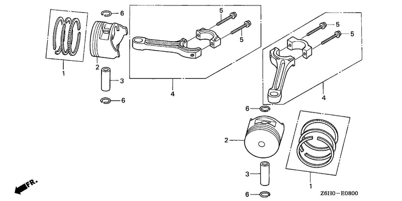 PISTON@CONNECTING ROD