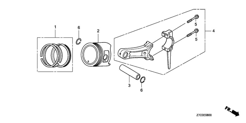 PISTON@CONNECTING ROD