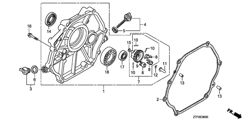 CRANKCASE COVER