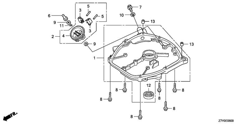CRANKCASE SIDE COVER