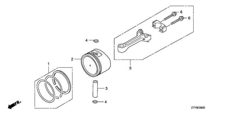 PISTON@CONNECTING ROD
