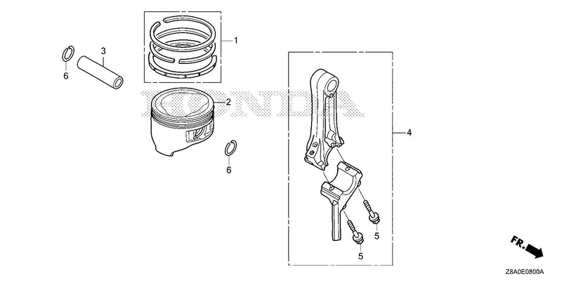 PISTON@CONNECTING ROD