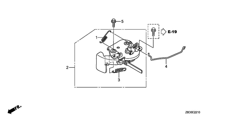 CHOKE LEVER ASSY.
