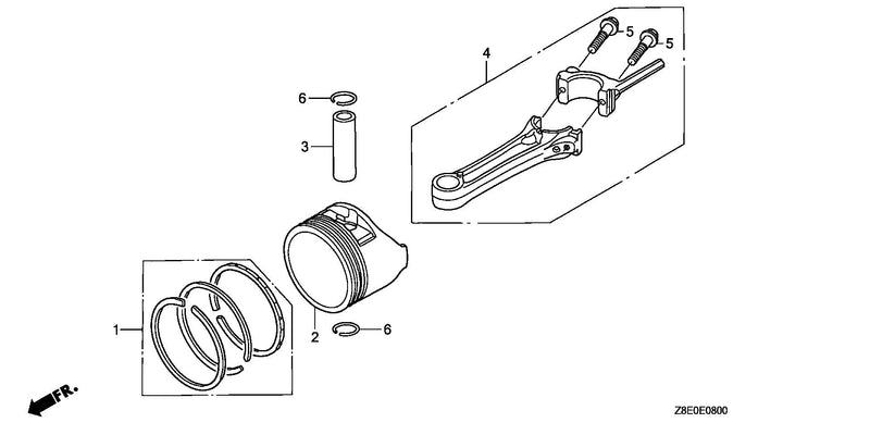 PISTON@CONNECTING ROD
